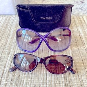 Purple Tom Ford and Brown Brighton